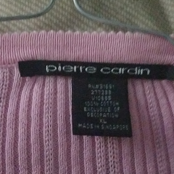 Pierre Cardin Sweaters - Pink cardigan